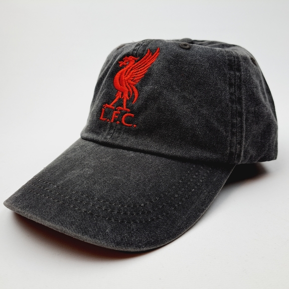 Liverpool Football Club L.F.C. Hat Dad Cap Relaxed Cotton Adjustable One Size - Picture 3 of 5
